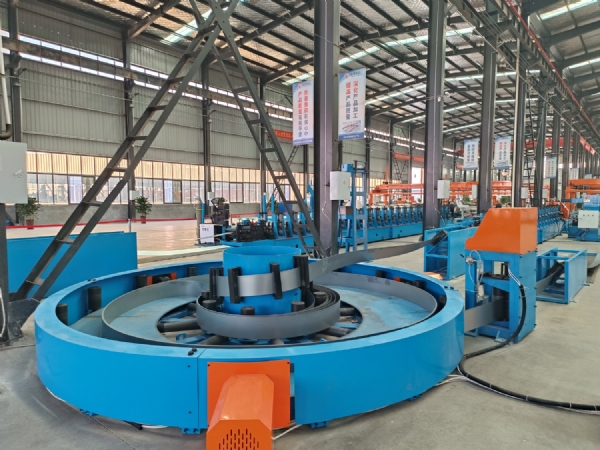 光伏支架生产线设备的生产流程