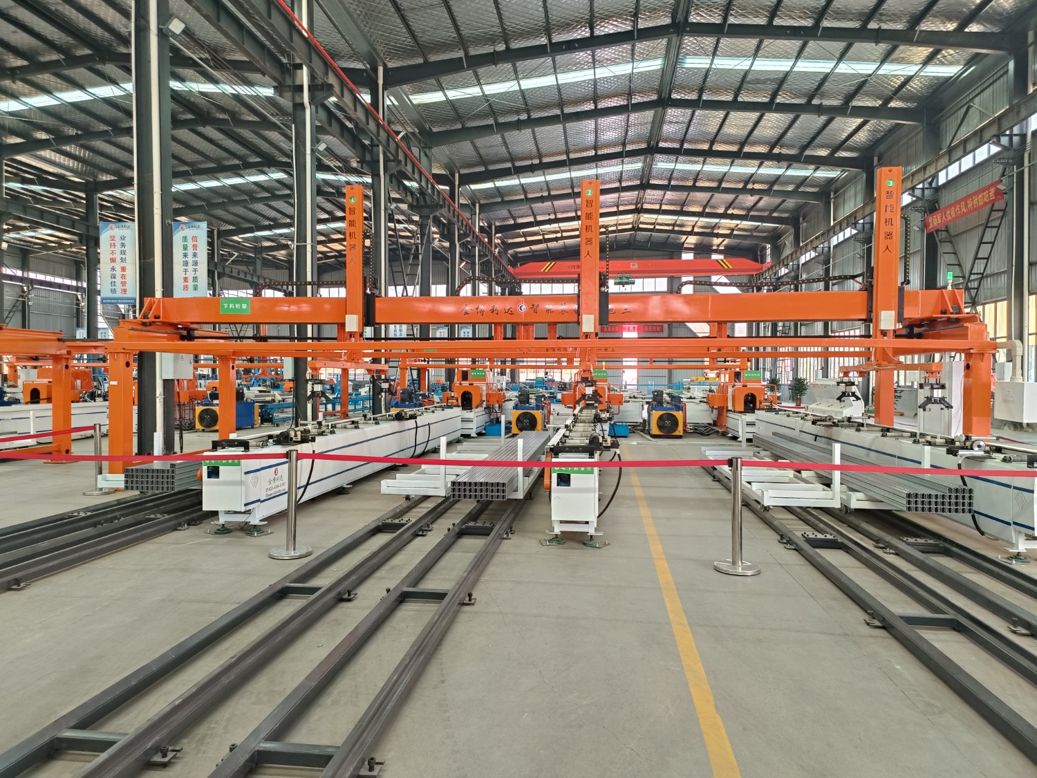 光伏支架一拖三生产线 (2)