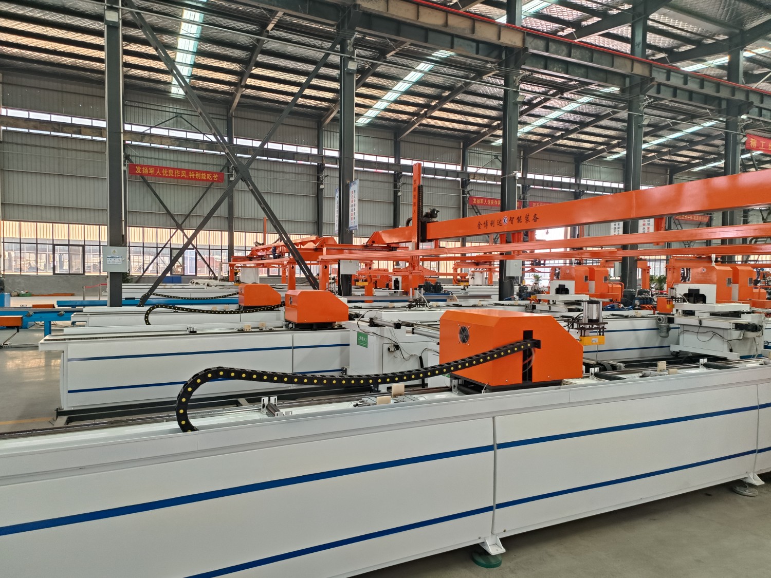 光伏支架一拖三生产线 (3)