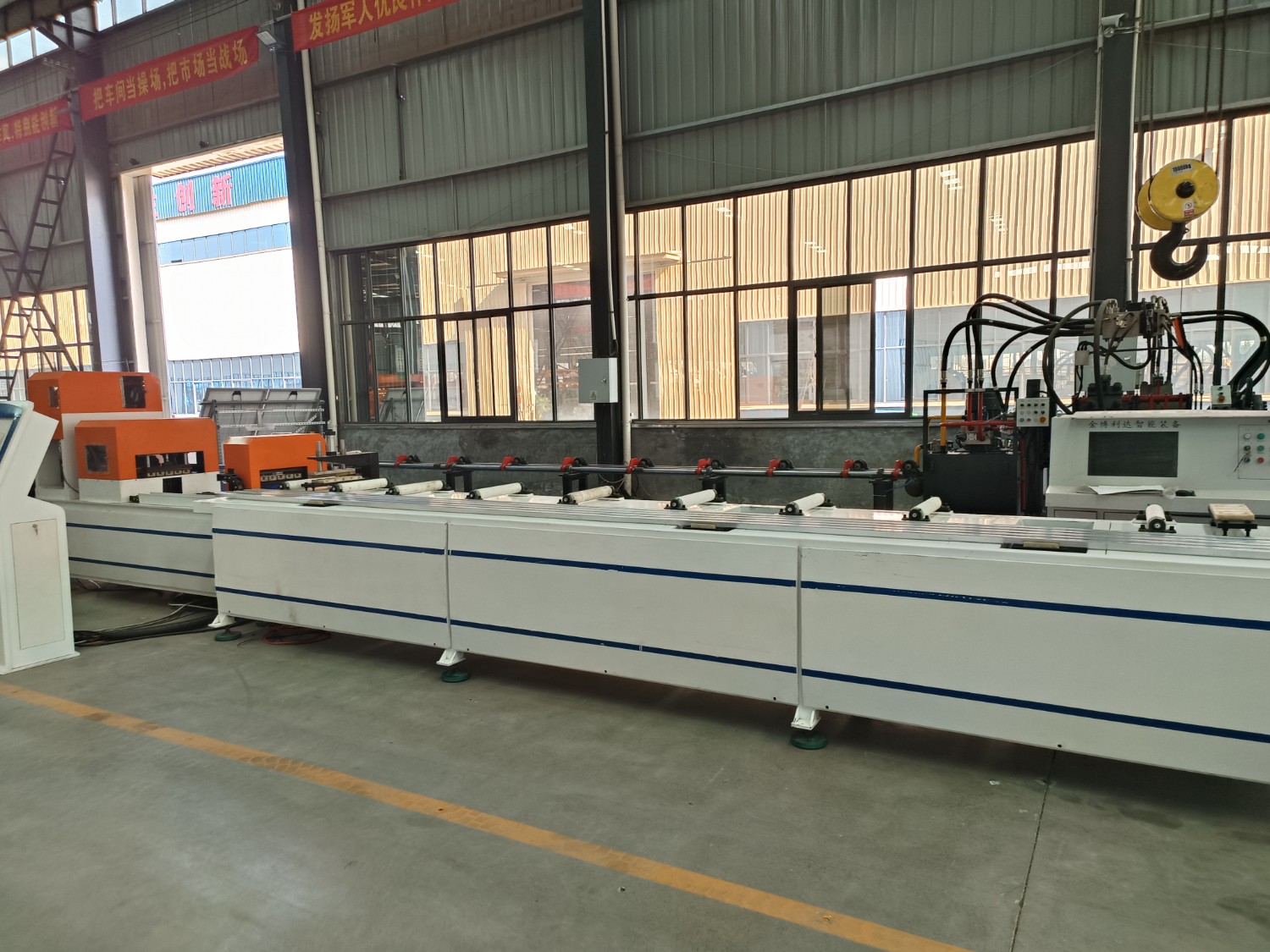 光伏支架一拖三生产线 (8)