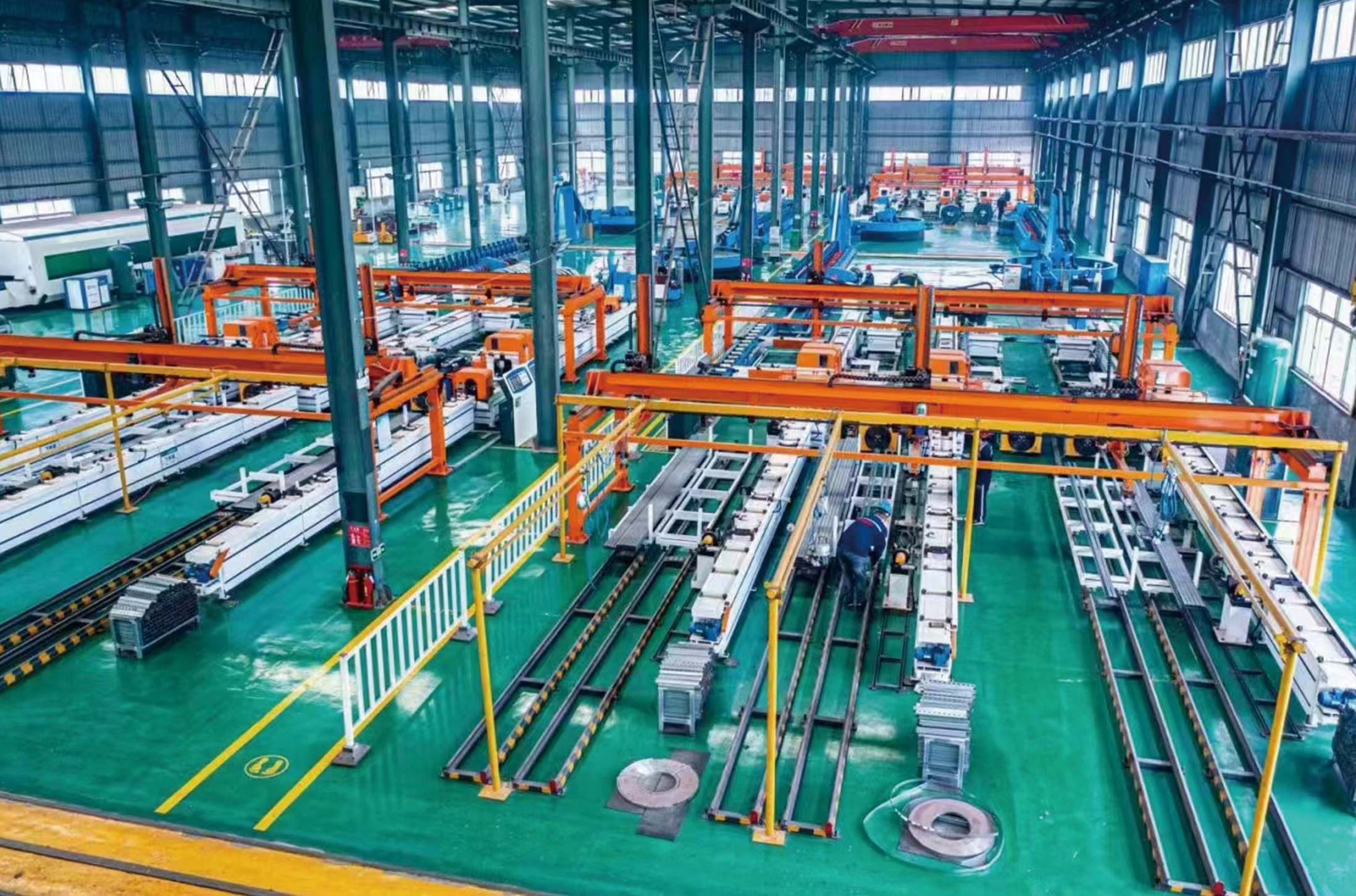 光伏支架生产线 (1)